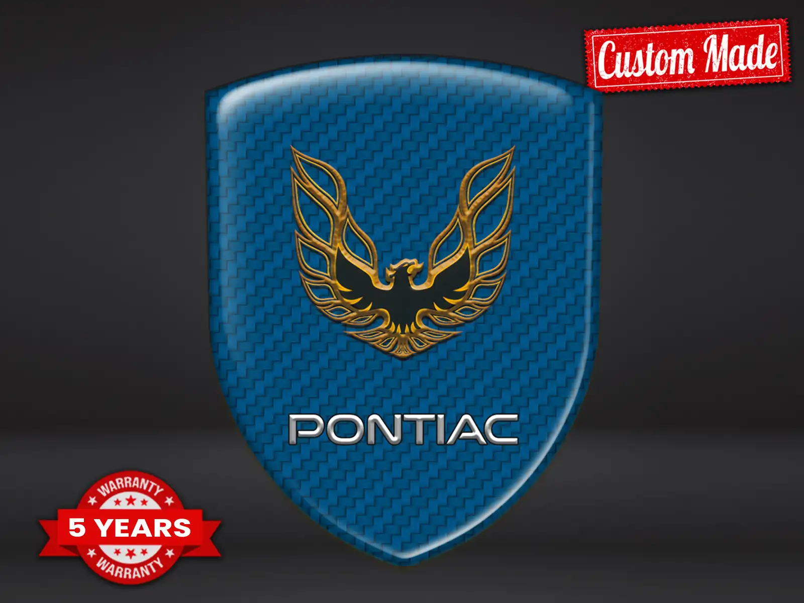 Pontiac Adesivi Paraurti Auto su Misura Limitati Lusso Massimo